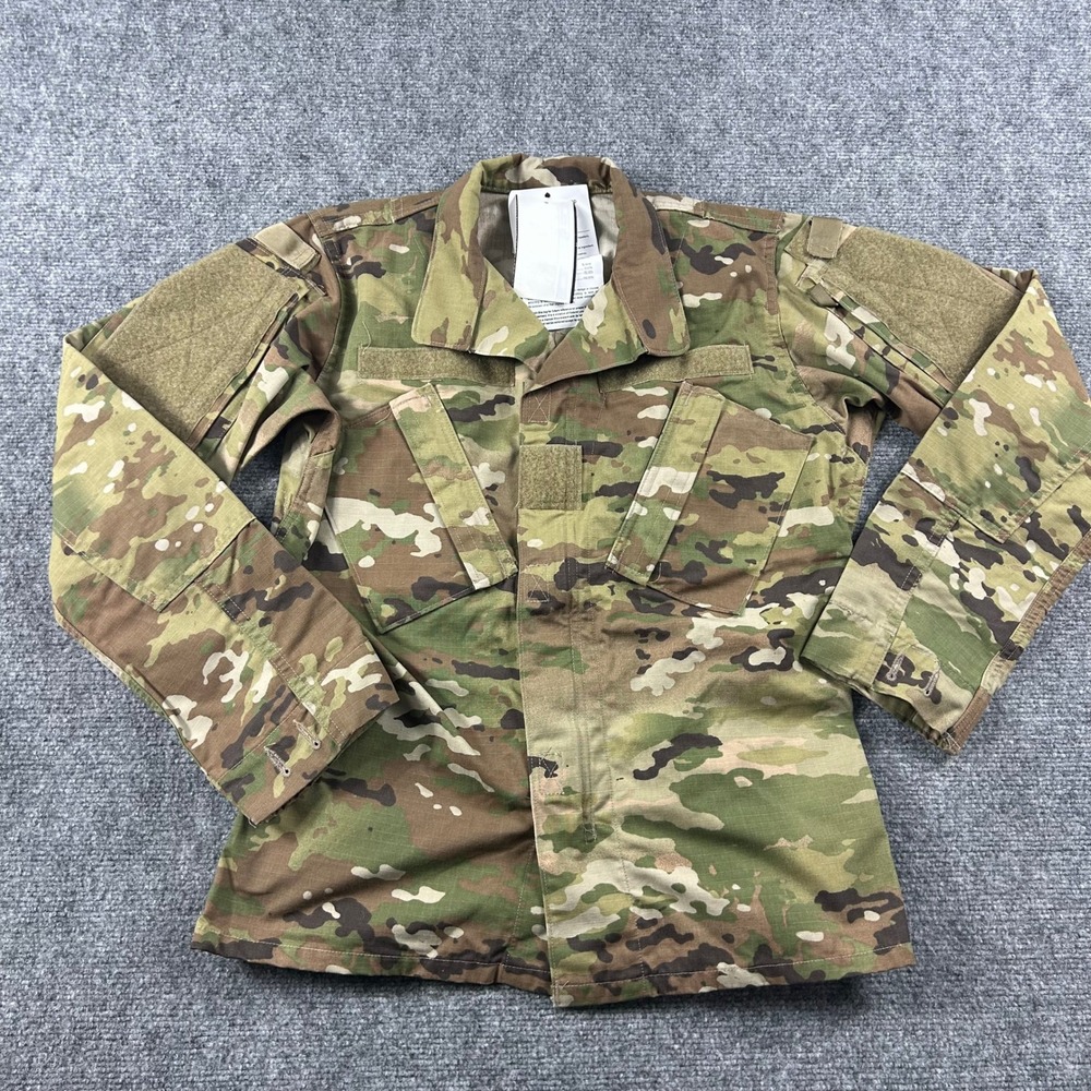 Military OCP Combat Coat Unisex 30-Short Camo Multicam Army Uniform Jacket New